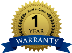 1 Year Unlimited Mileage Worldwide Warranty.